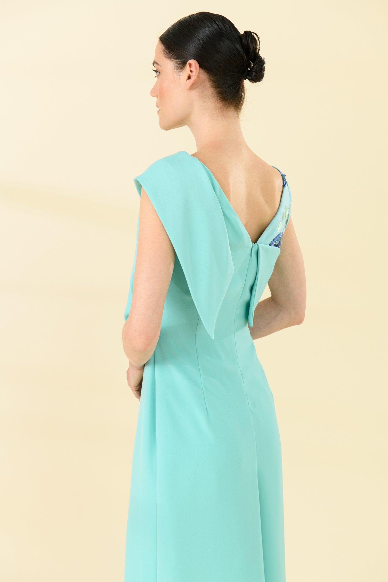 Caroline Kilkenny Carolyn Sea Green Dress