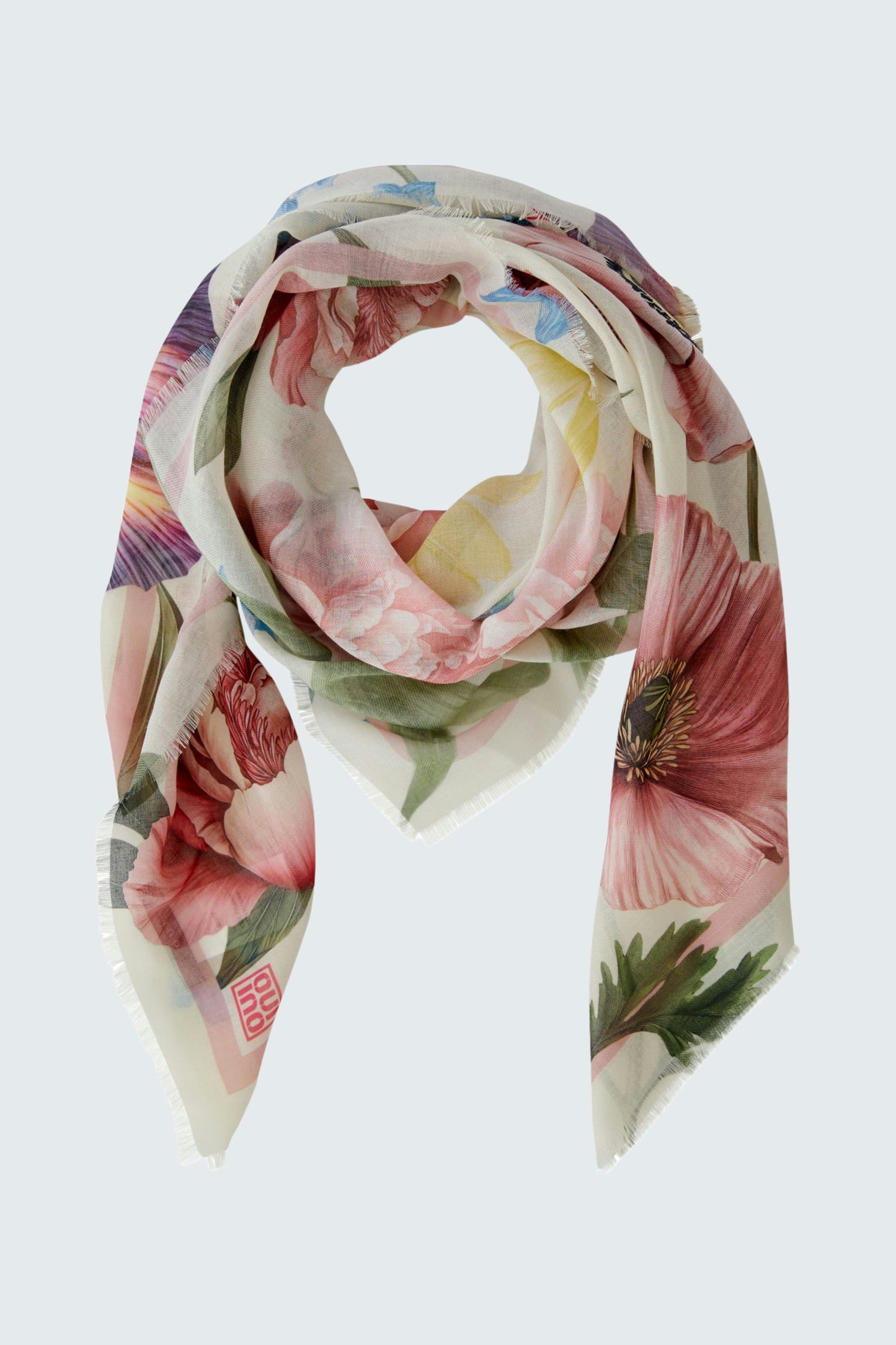 Oui Print Scarf 96807