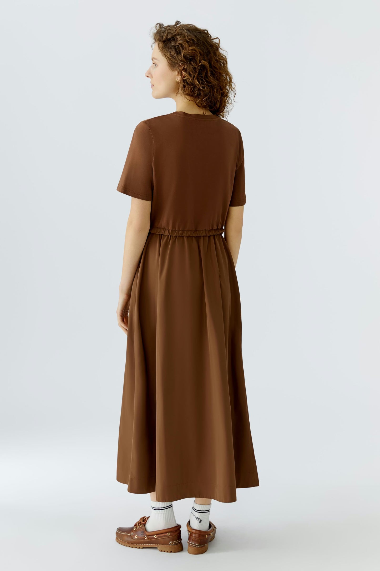 Oui 97171 Fondue Fudge Maxi Dress