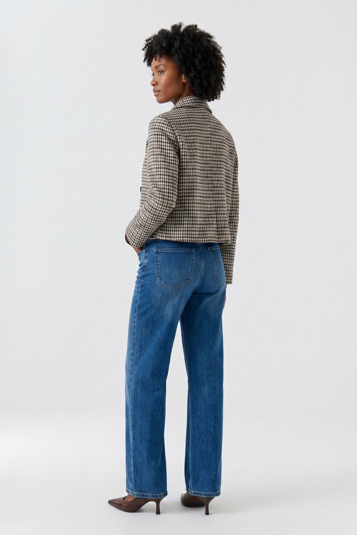 Oui 00827 Light Stone Grey Jacket