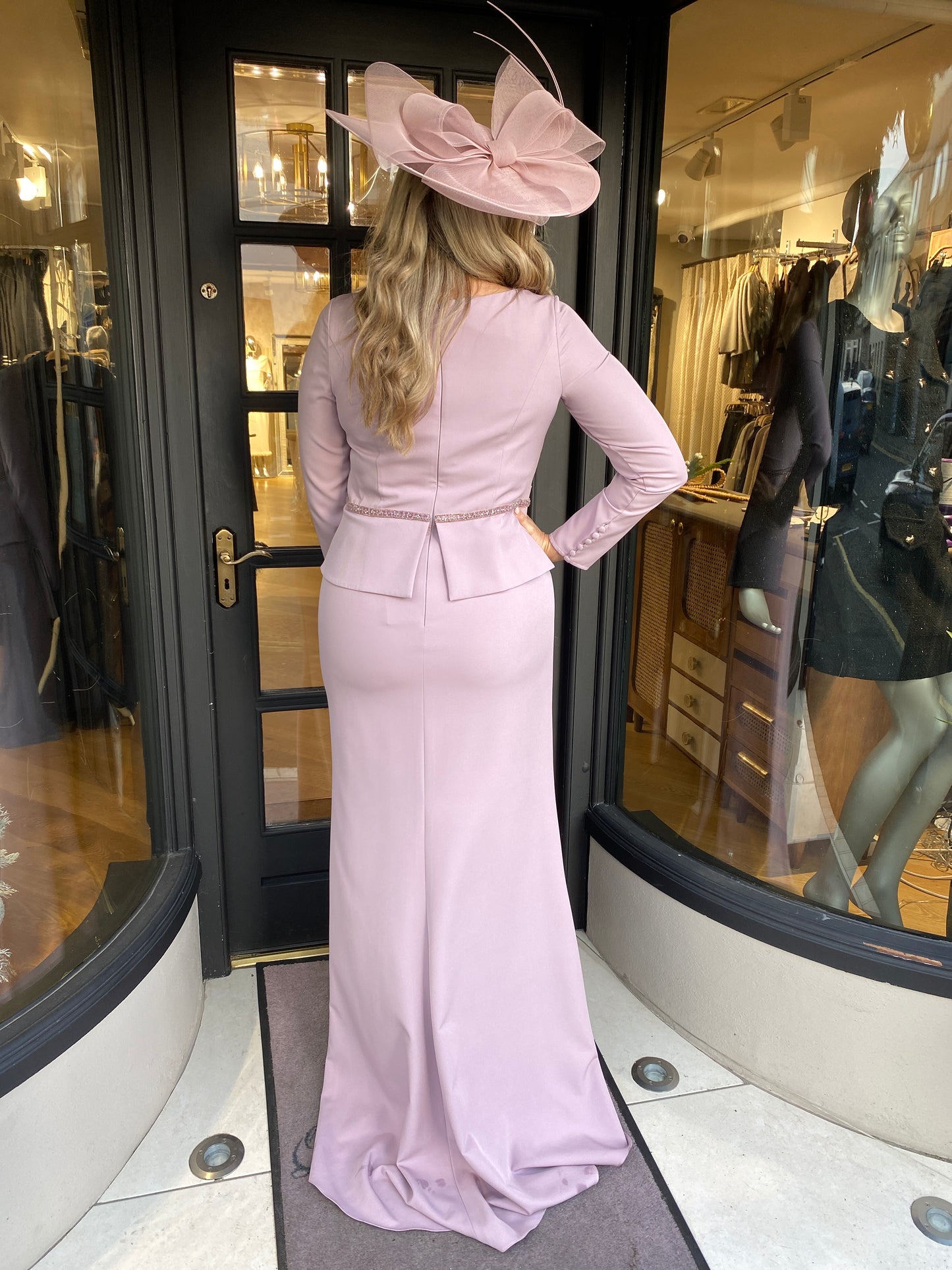 Couture Club 9G166 Vintage Mauve Dress