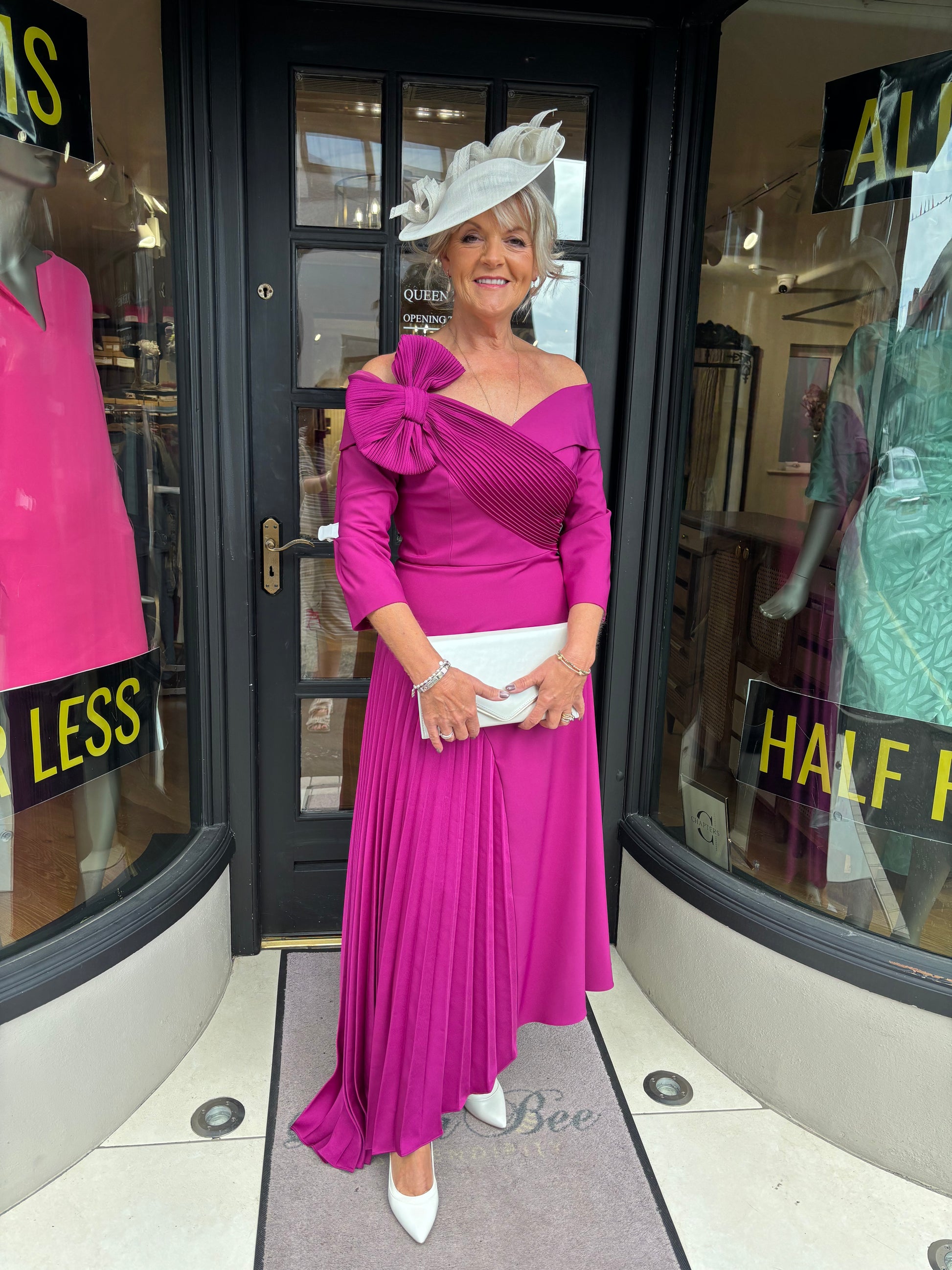 Veni Infantino Berry Dress for Wedding - 992554