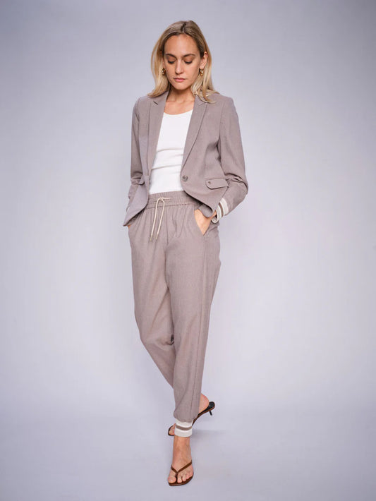 Mos Mosh Lucie Brown Cuffed Pant