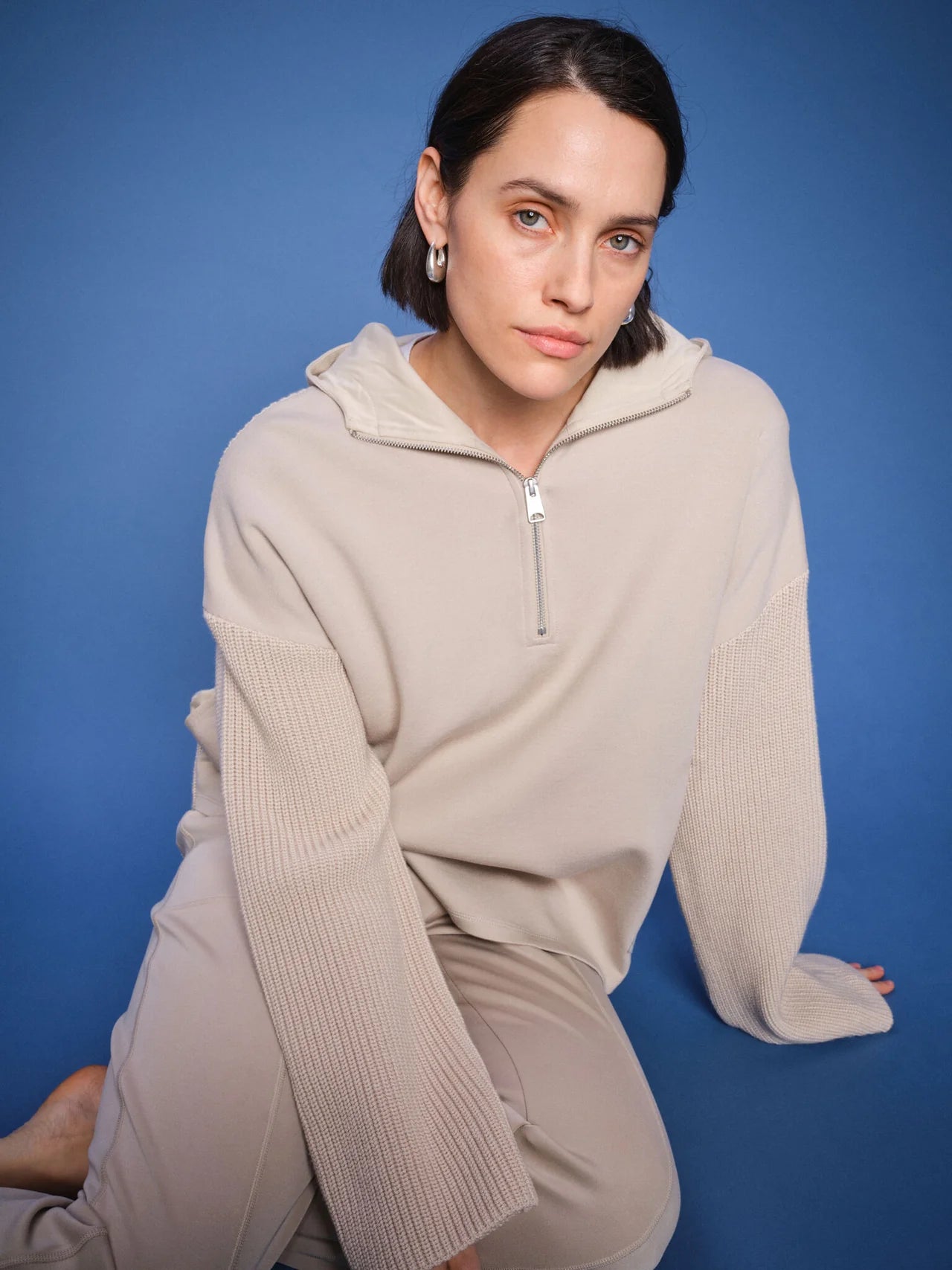 Mos Mosh Hallie Neutral Sweatshirt