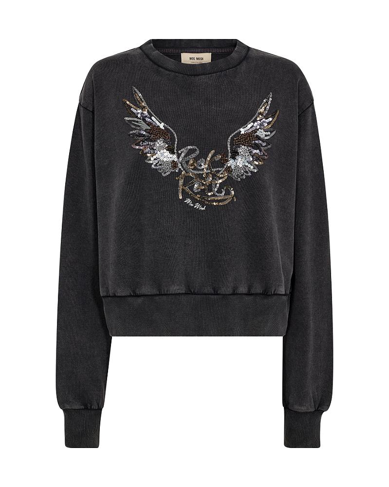 Mos Mosh Cosette Grey Deco Sweatshirt