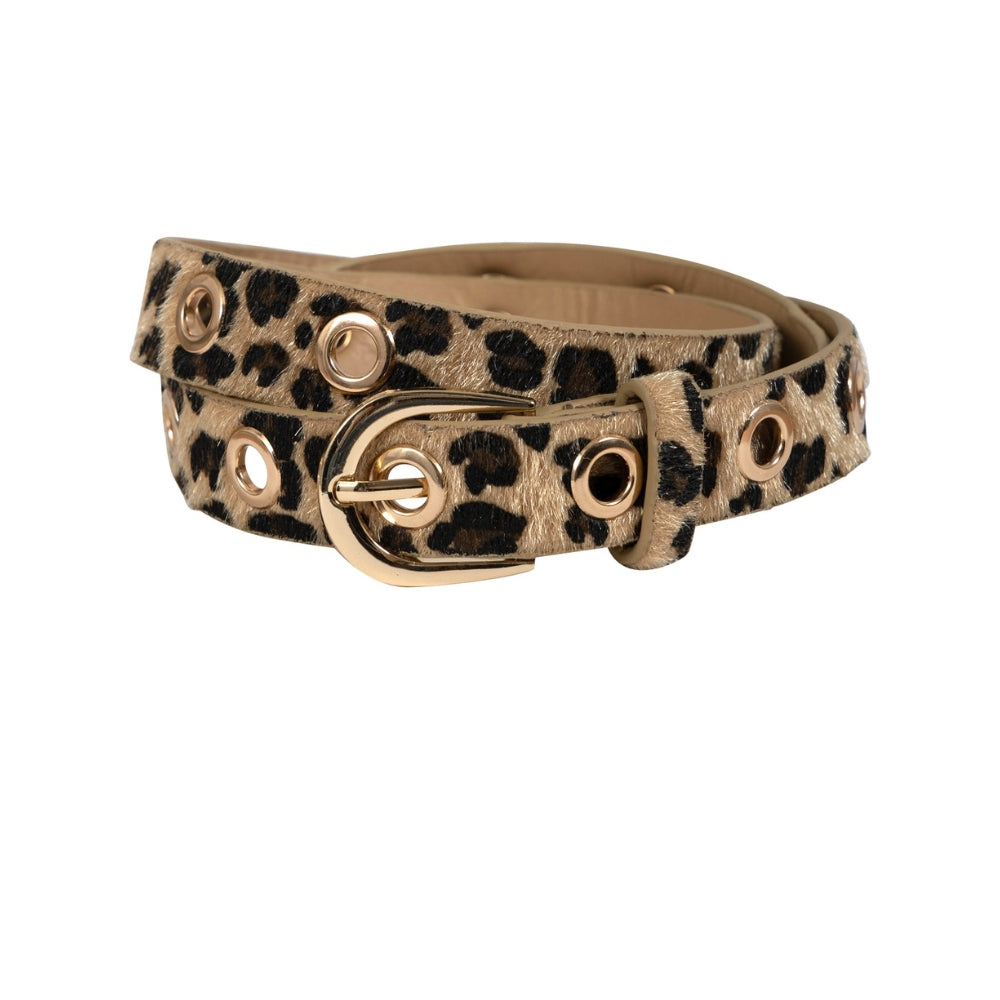 Coster Leopard Print Belt 251-9451