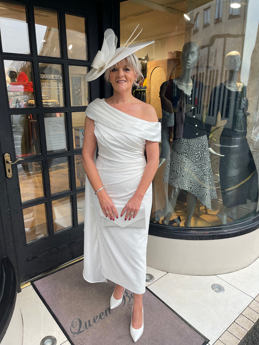 John Charles 29244 Ivory Mother of the Bride Dress