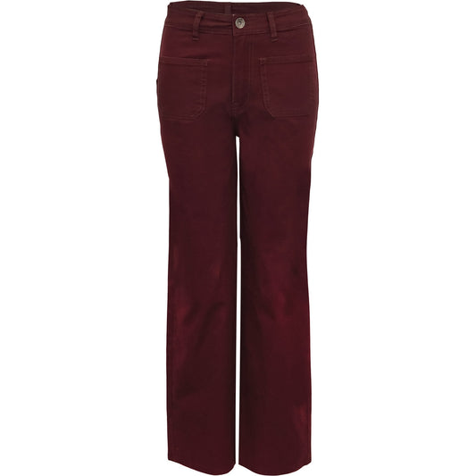 Costa Mani Wine Hepburn Pants