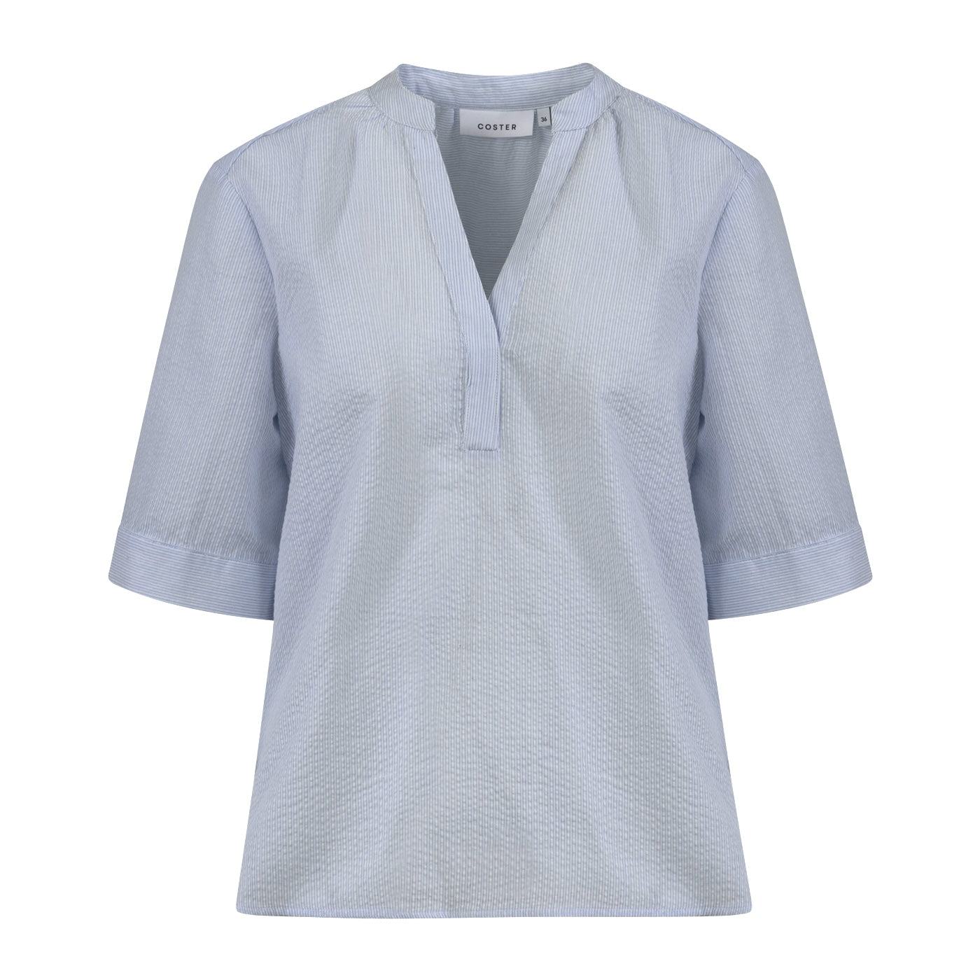 Coster Light Blue Stripe Shirt 251-1115