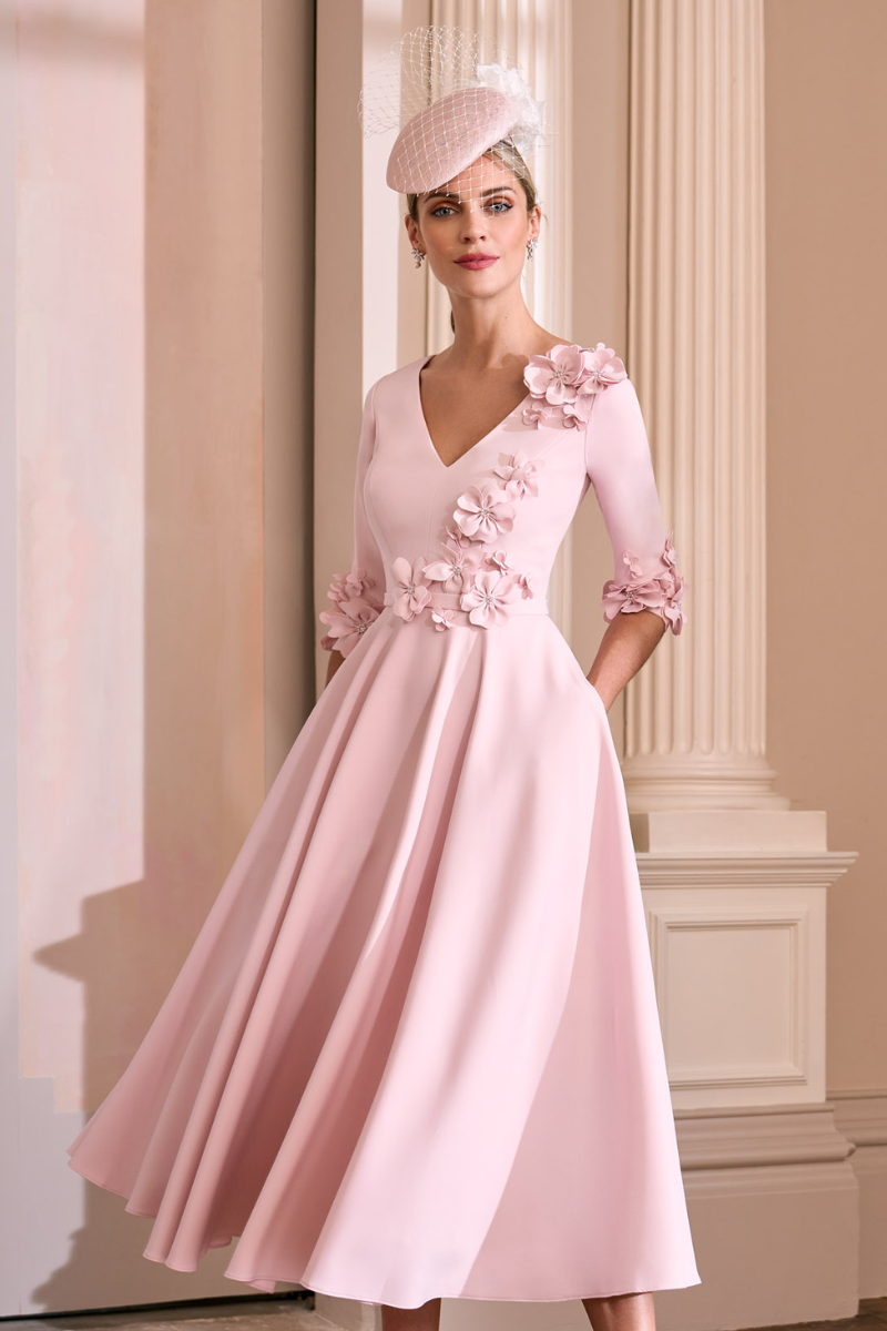 pink john charles dresses Pink Dress Mother Of The Bride John Charles JOHN CHARLES 29008 PETAL Mother Of The Bride