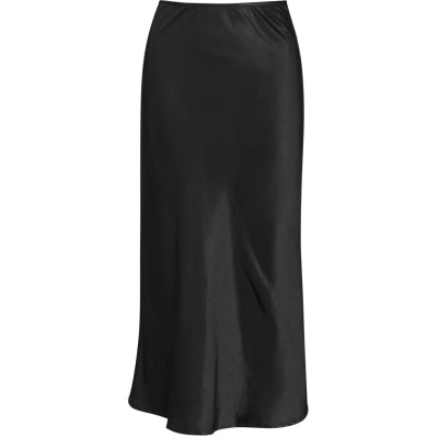 Coster black CC Heart SKYLER mid length skirt