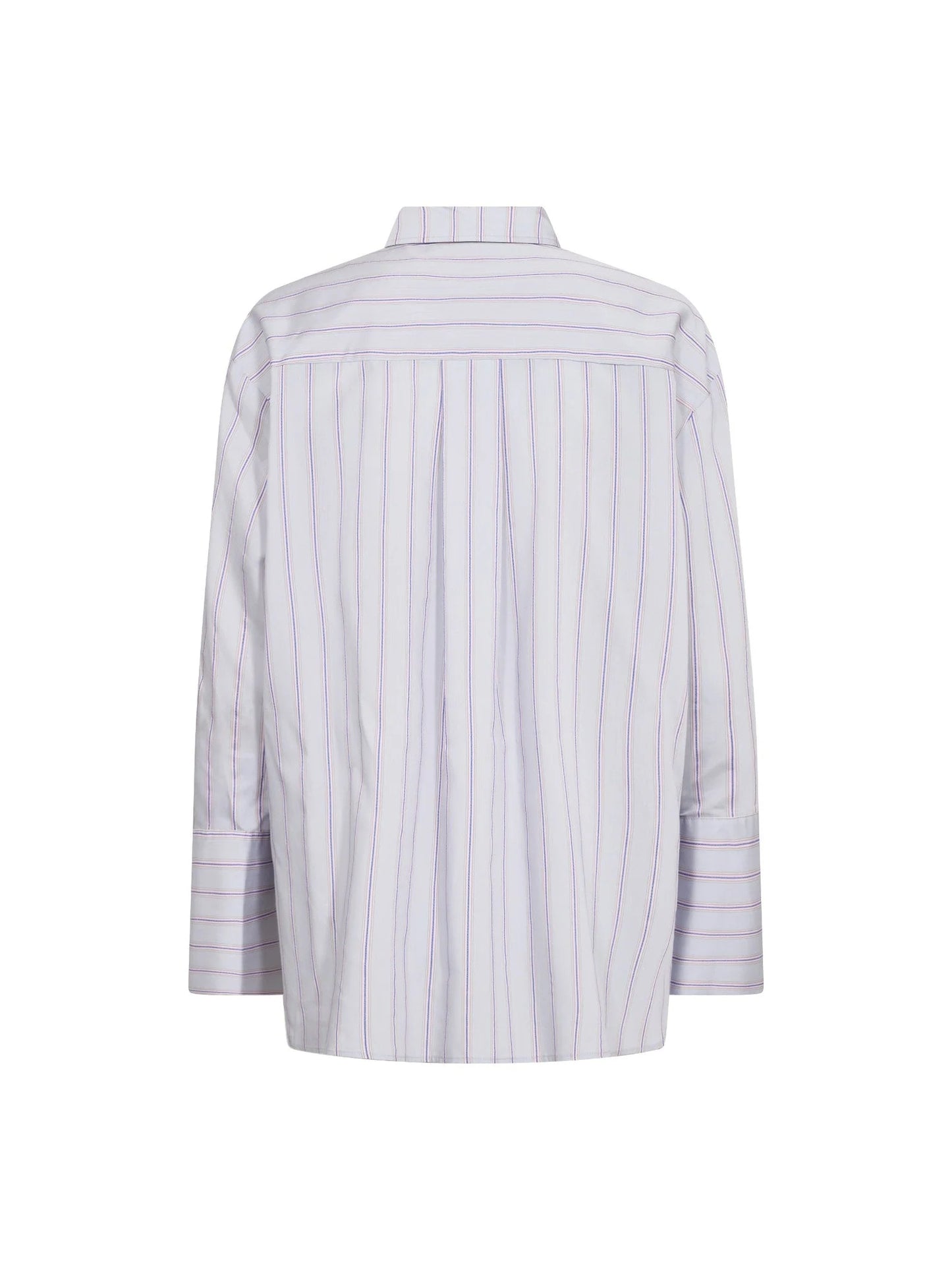 Co'Couture Nolie Pale Blue Stripe Shirt