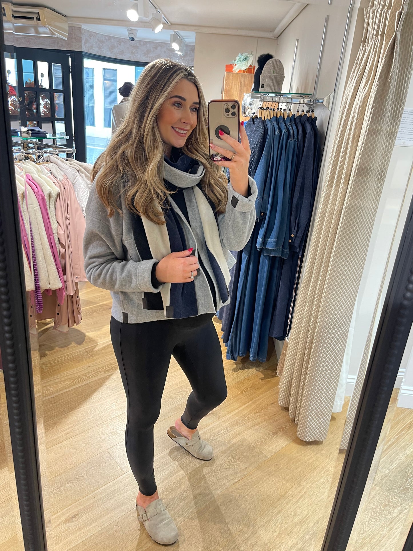 Henriette Steffensen 4125  Evening Blue Scarf 329