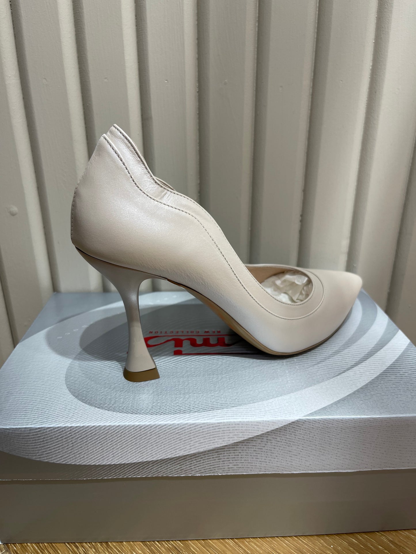 Emis Beige Flute Heel