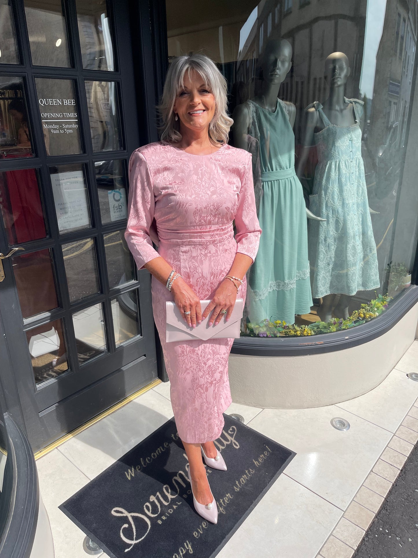 Rolemode Iroa Nude Dress Cowl Back