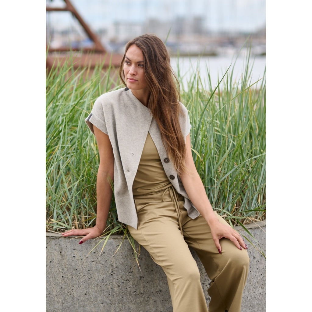 Henriette Steffensen Cardigan Sand 7170
