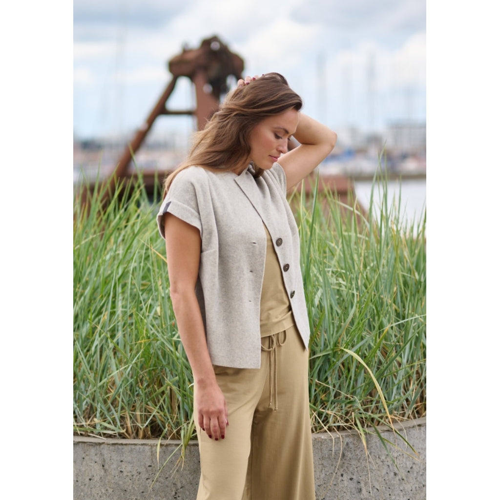 Henriette Steffensen Cardigan Sand 7170