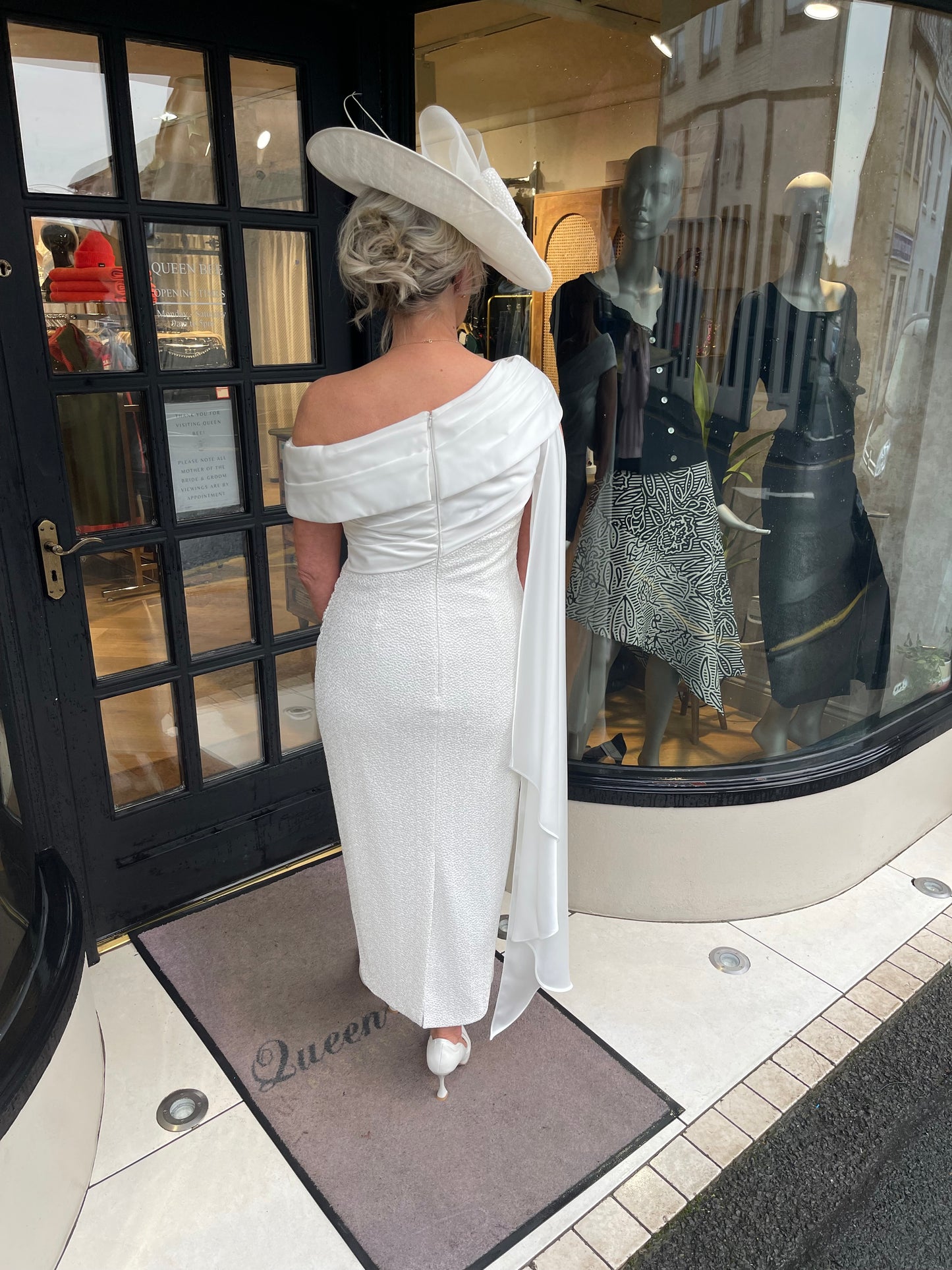 John Charles 29244 Ivory Mother of the Bride Dress