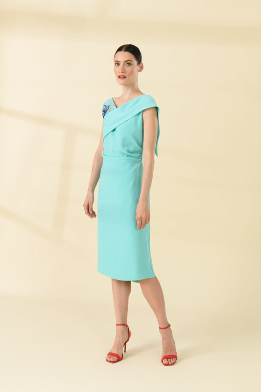 Caroline Kilkenny Carolyn Sea Green Dress