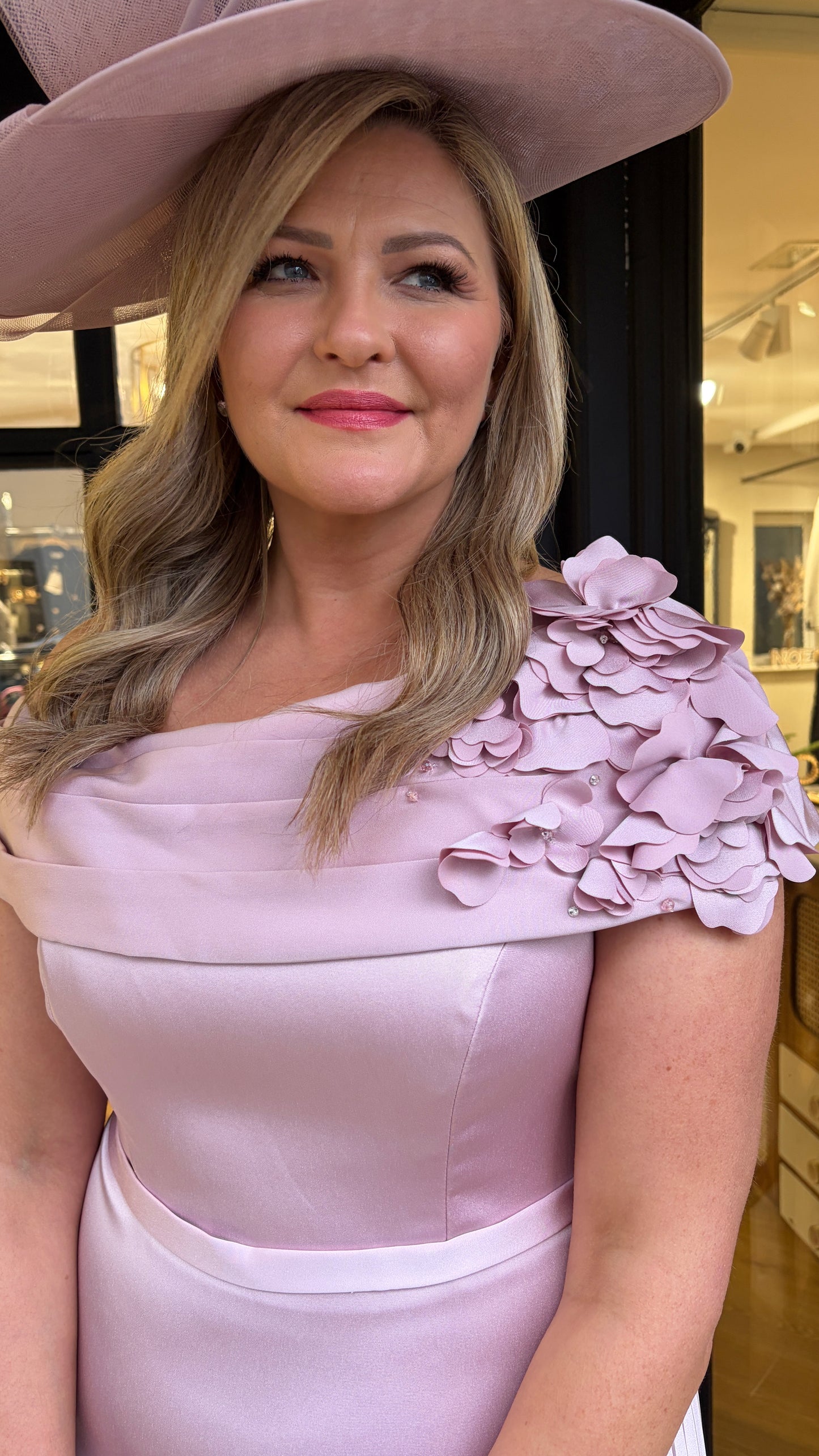 John Charles 29362A Petal A Line Dress