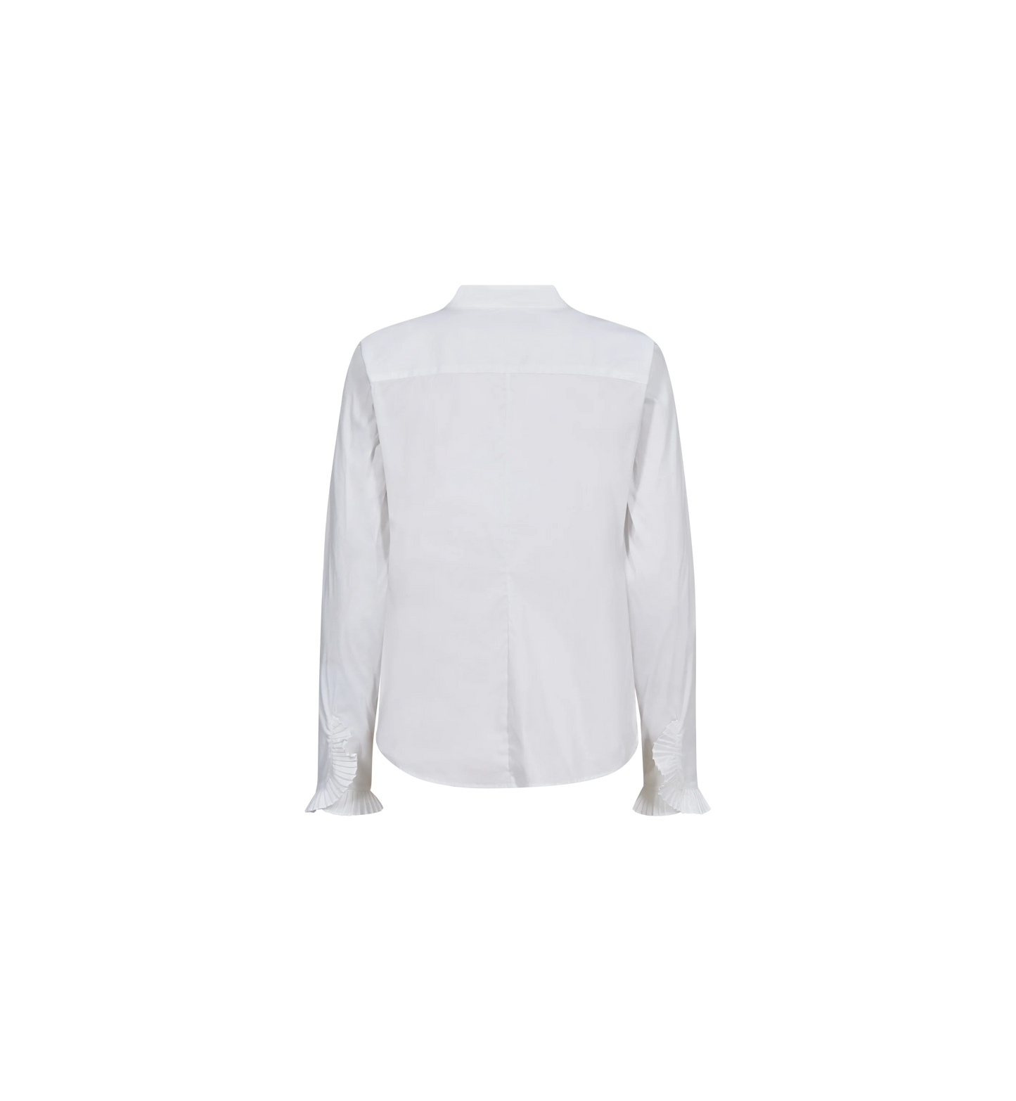 Mos Mosh Hassie White Pleat Shirt