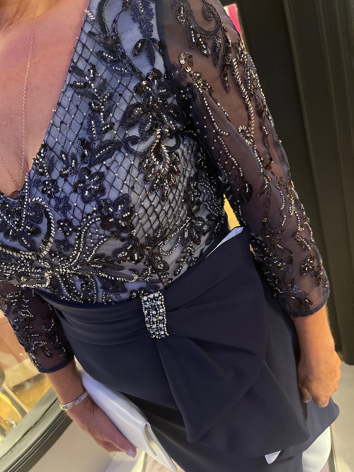 Veni Infantino 992250 Navy Dress