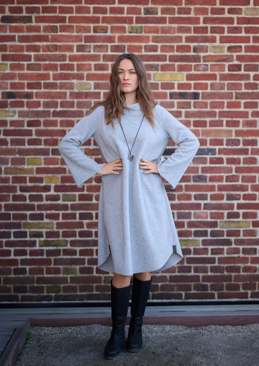 Henriette Steffensen 3255 Light Grey Dress