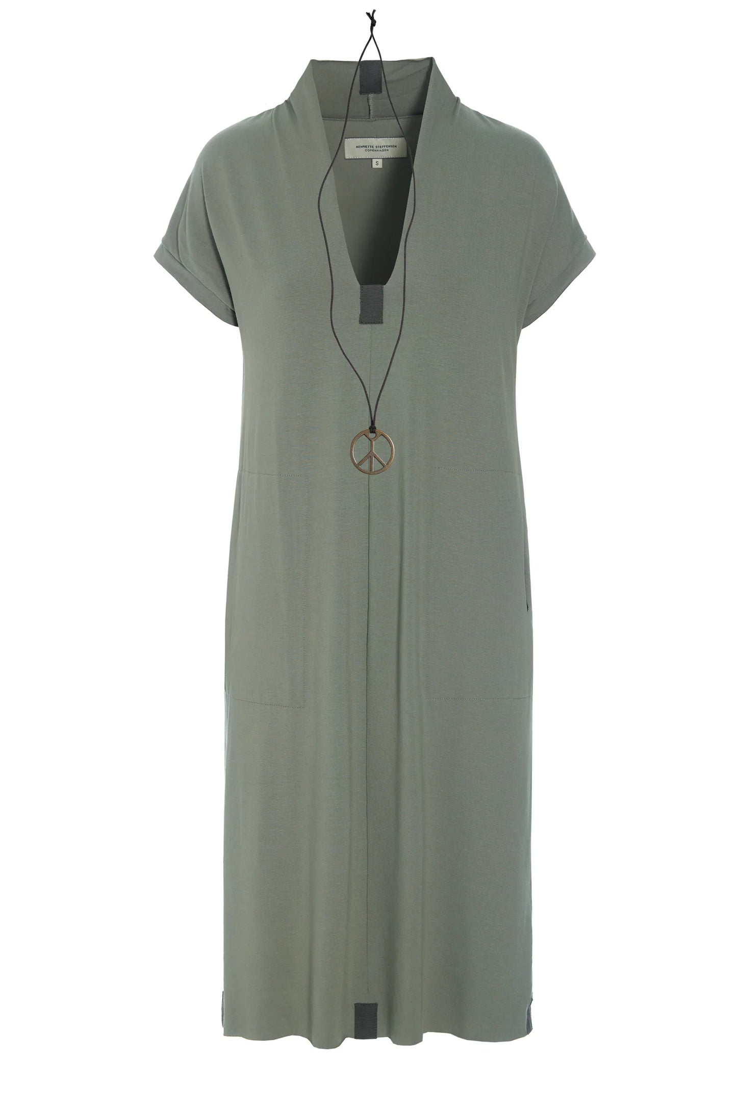 Henriette Steffensen 98068 Dusty Green Dress
