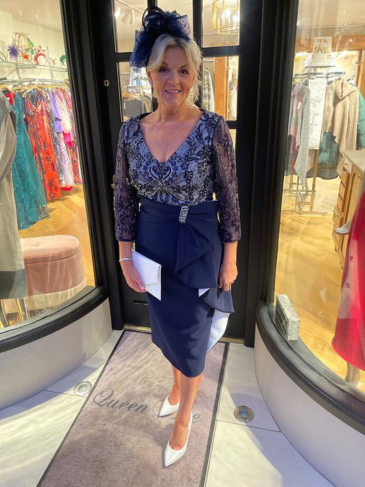 Veni Infantino 992250 Navy Dress