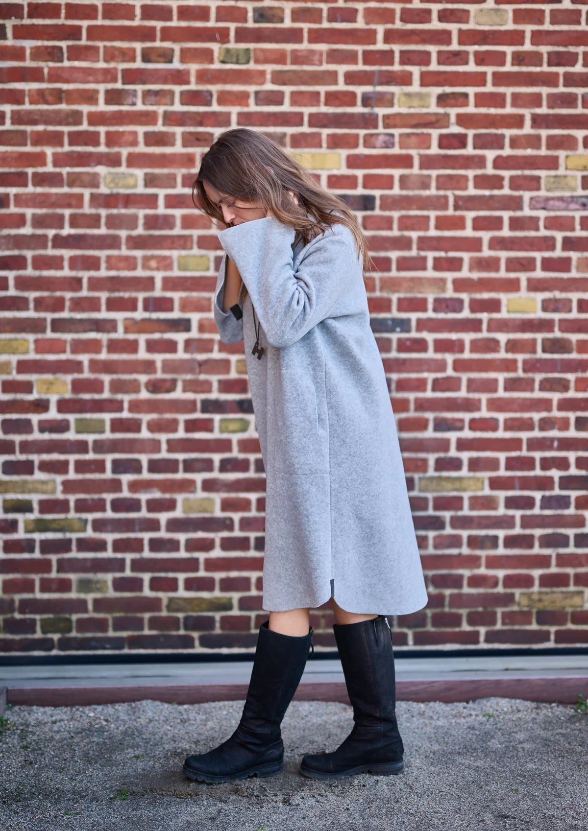Henriette Steffensen 3255 Light Grey Dress