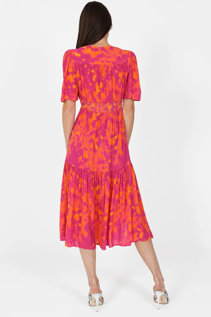 Sirens Imelda Pink Butterfly Dress