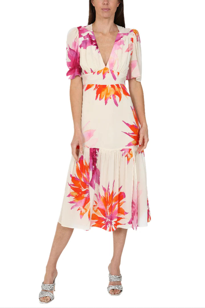 Sirens Orchid Pink Flower Dress