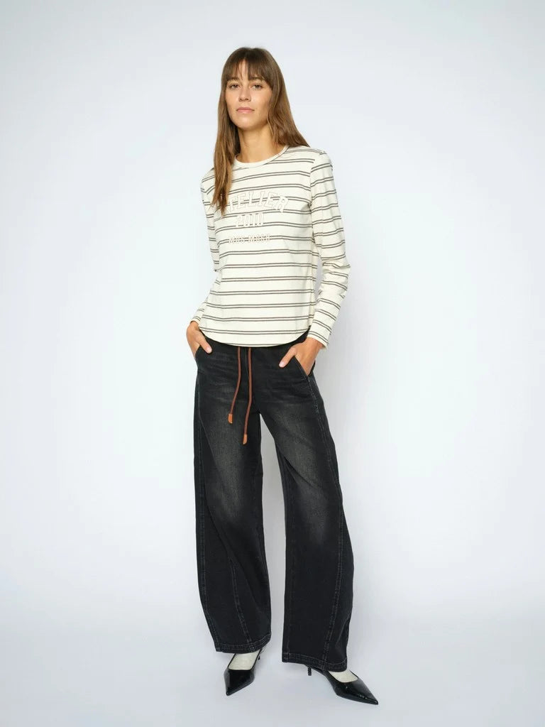 Mos Mosh Camp Stripe T - Shirt
