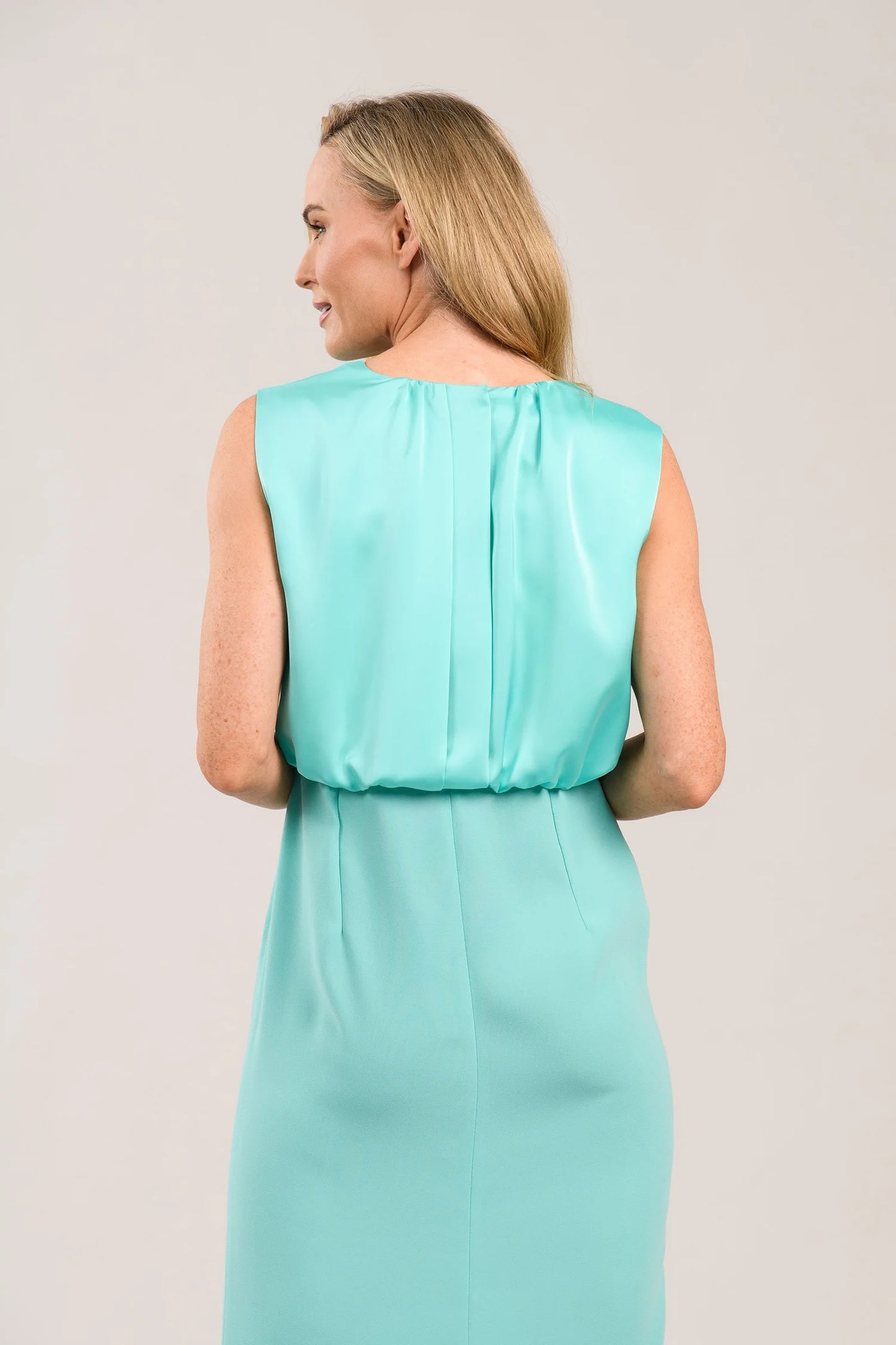 Caroline Kilkenny Missy Aqua Dress