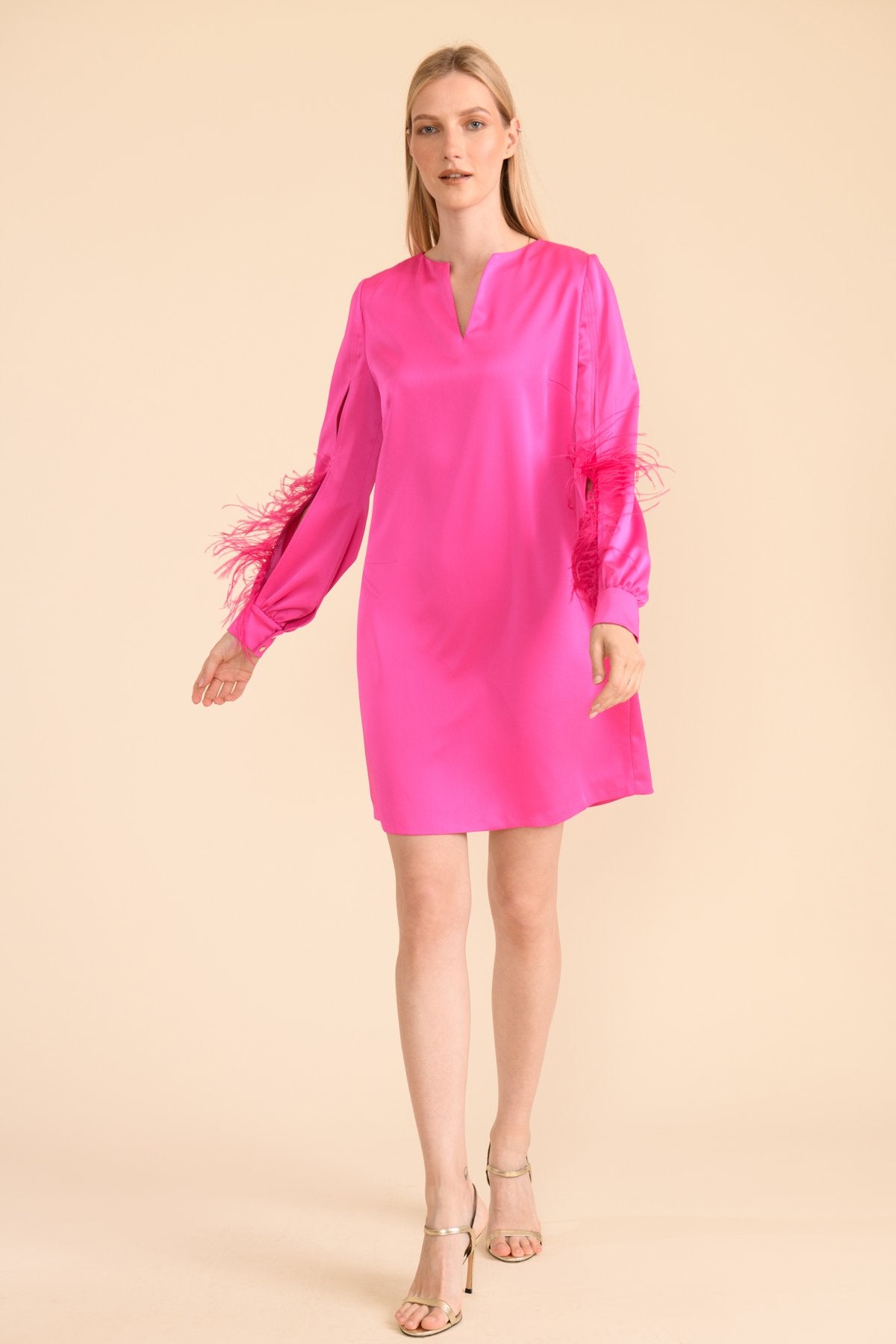 Ginger Fushia Caroline Kilkenny Dress