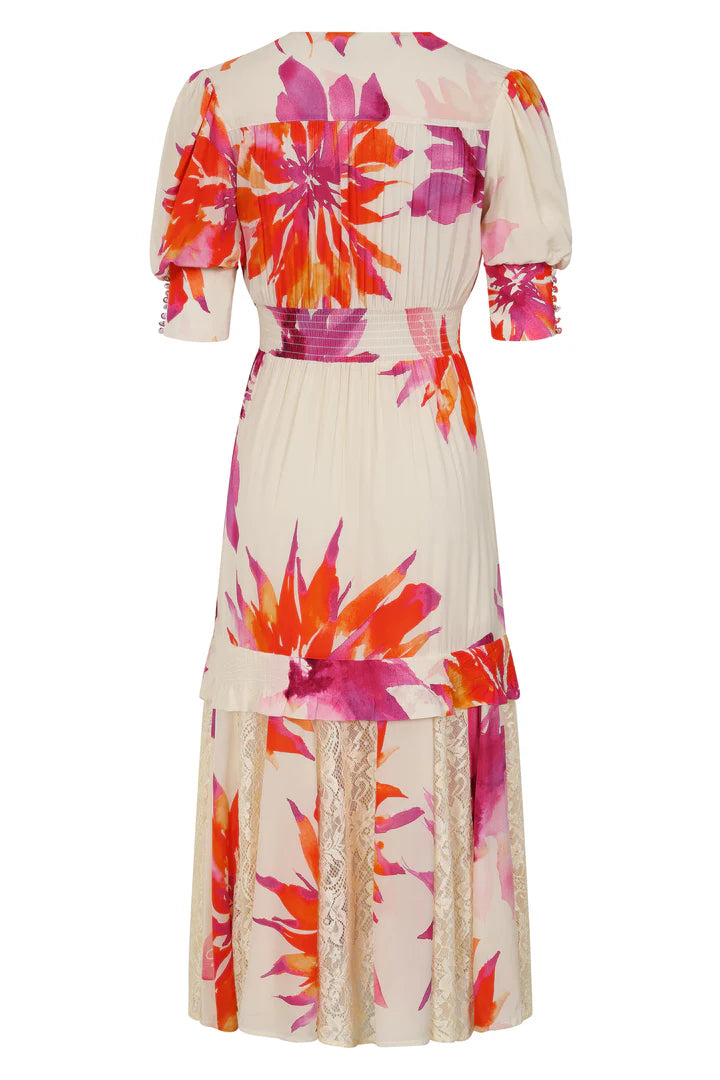Sirens Orchid Pink Flower Dress