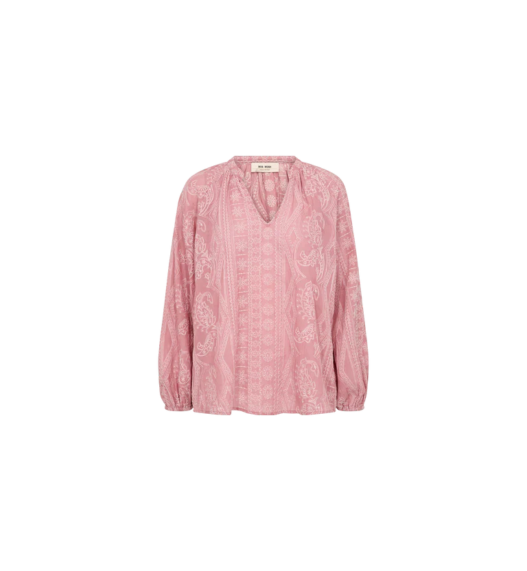 Mos Mosh Gata Allo Blouse Blush Pink