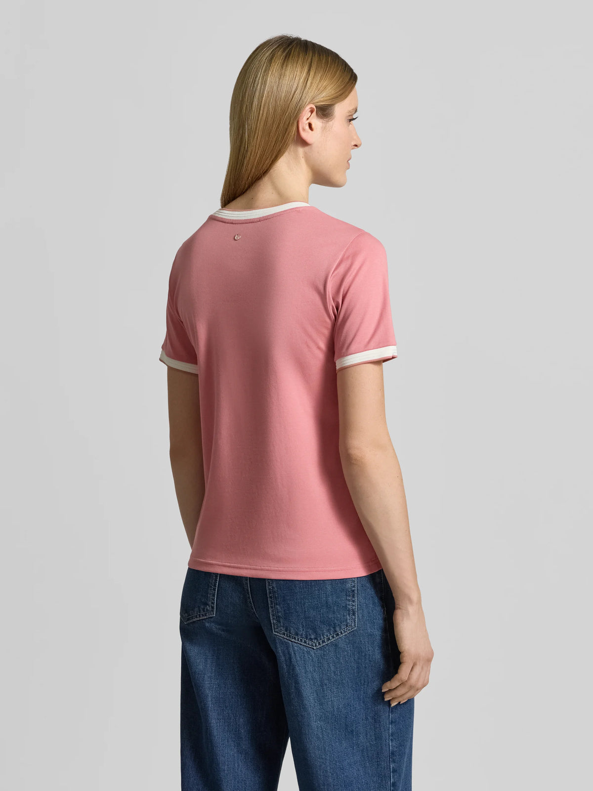 Mos Mosh Molina O-SS Tee Dusty Rose