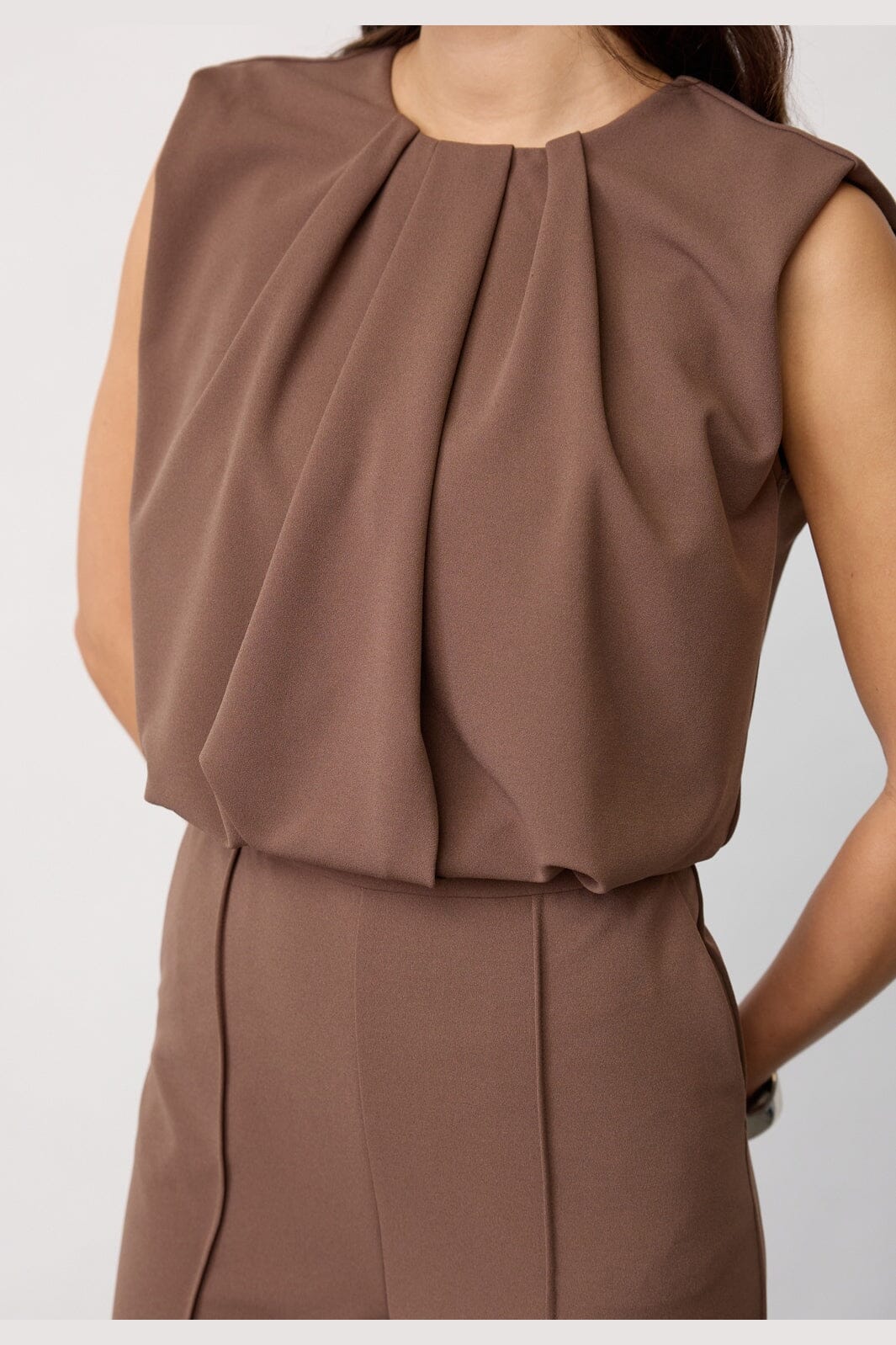 Co' Couture Walnut Jumpsuit