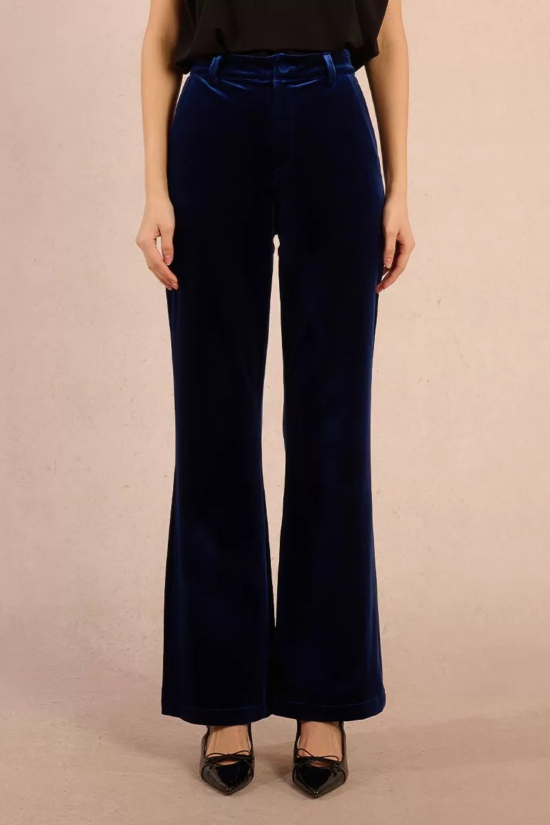 Molly Bracken E1757DH Velvet Cobalt Trouser