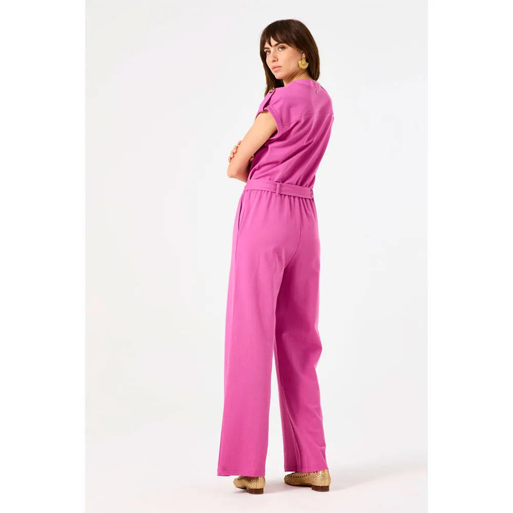 Garcia Pink Sleeveless Jumpsuit