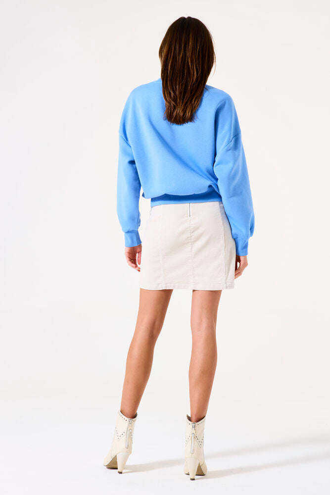 Garcia H50122 Cream Cord Skirt