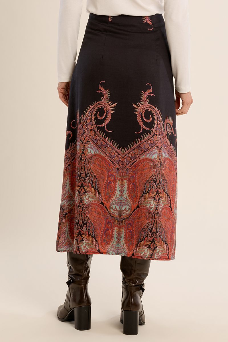 Molly Bracken Woven Skirt Black Clodette LA1553EH