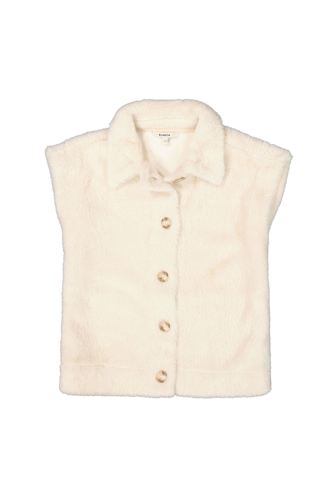 Garcia Turtledove Gilet Faux fur