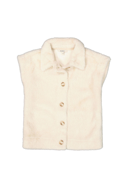 Garcia Turtledove Gilet Faux fur