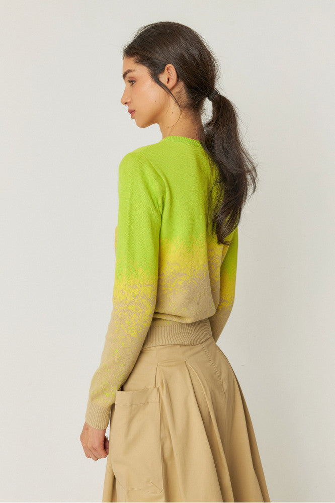 SKFK Iradi Acid Green Sweater
