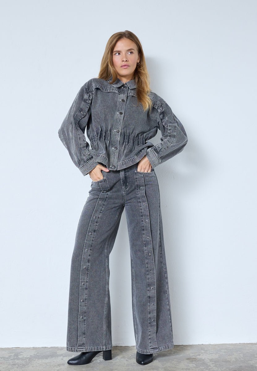 Co' Couture Mid Grey Denim Co - Ord