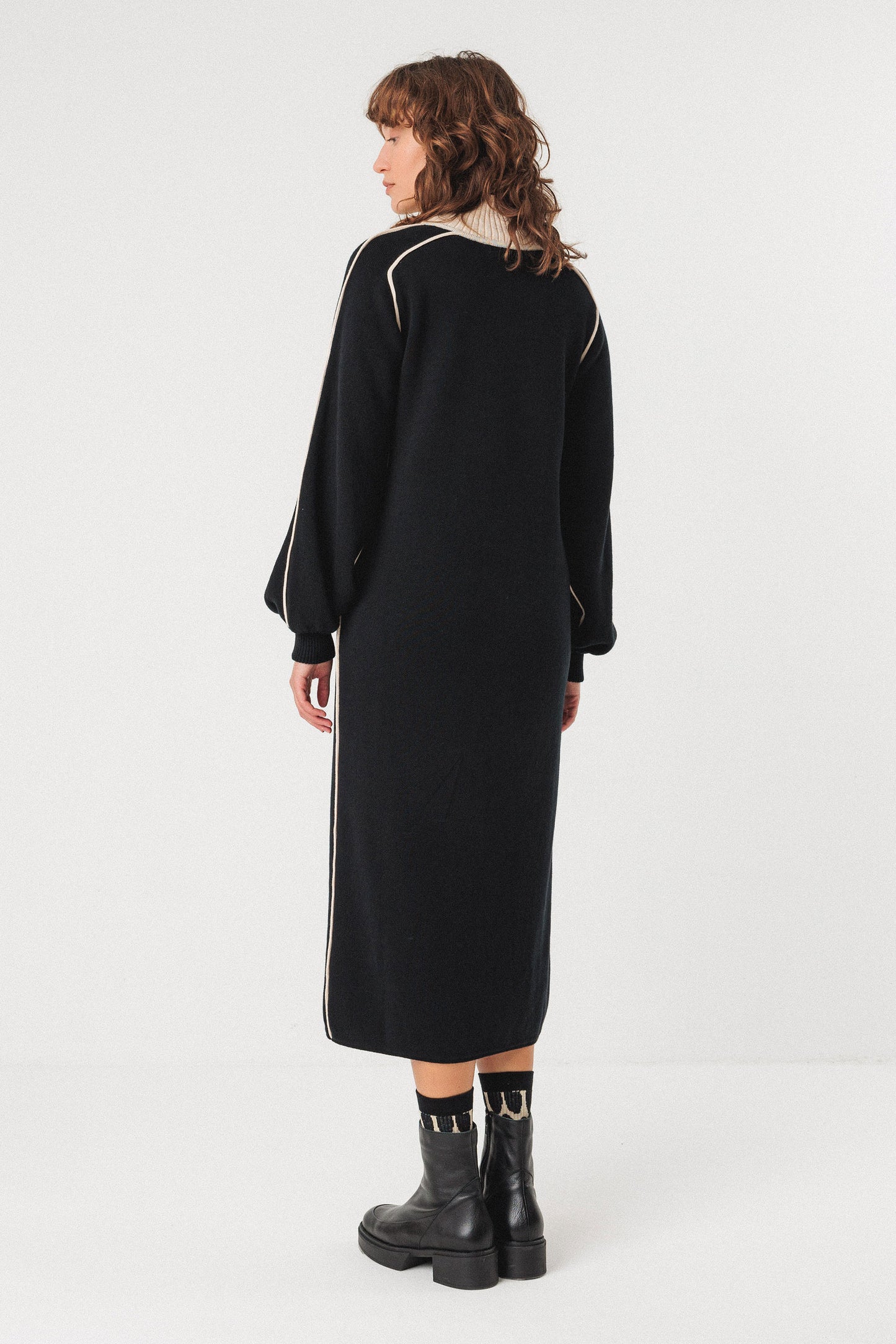 SKFK Larraitz Gots Black Dress