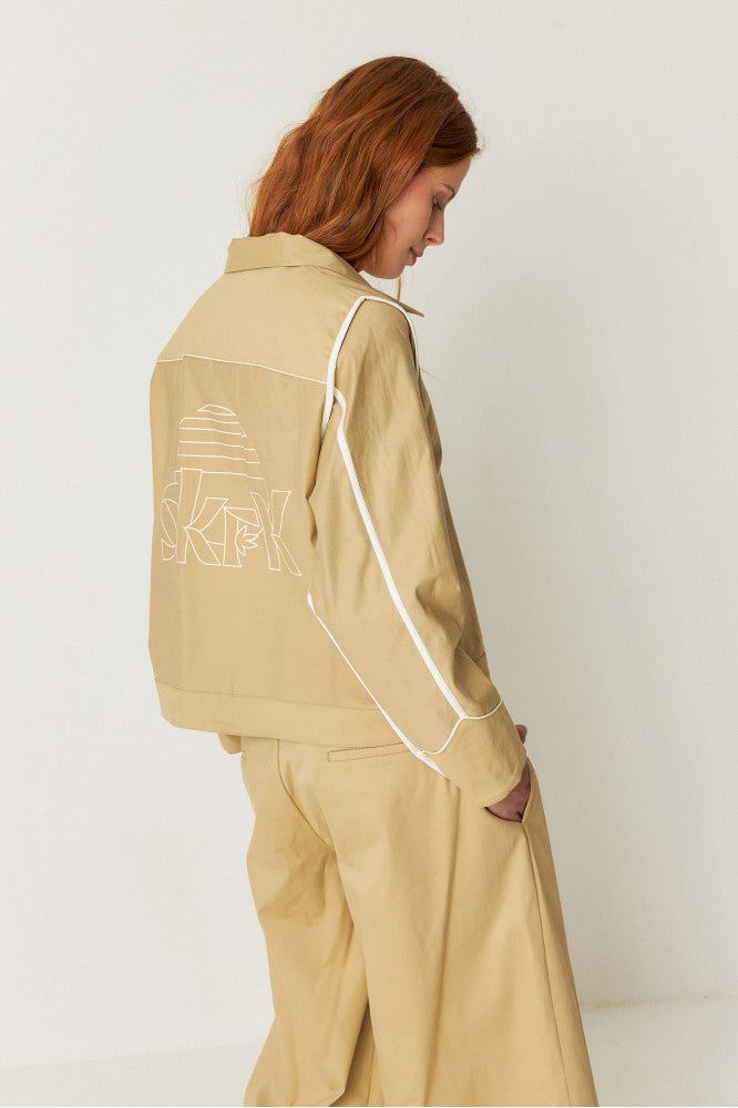 SKFK Olga Sand Relaxed Jacket