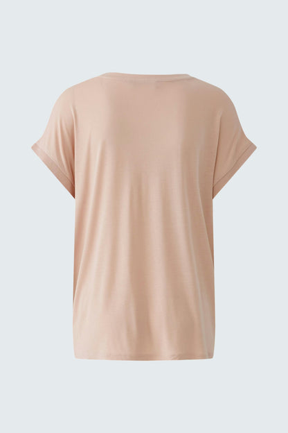 Oui 88335 Ayano Dusty Rose Top